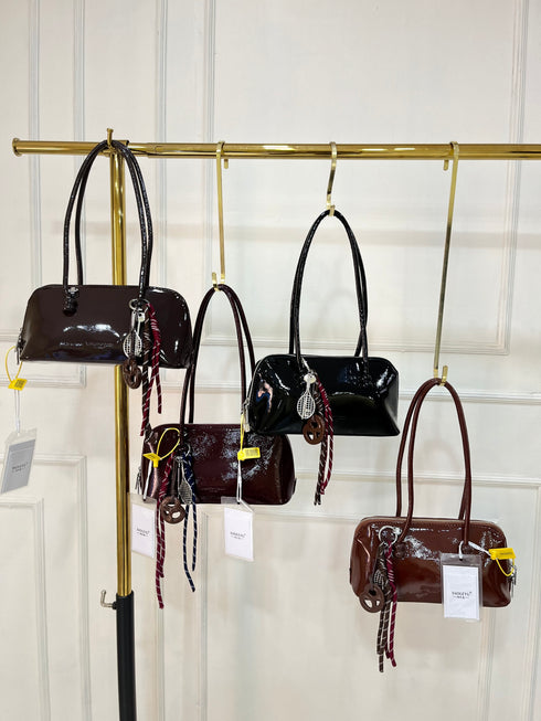 New Fashionable Glossy Messenger Shoulder Bags